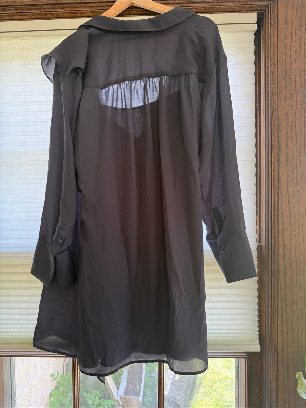 Ruffle Wrap Dress - Picture 3 of 4
